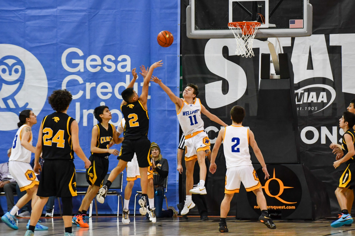 2022-2023 Washington high school boys basketball: Cusick vs. Wellpinit in Class 1A quarterfinals